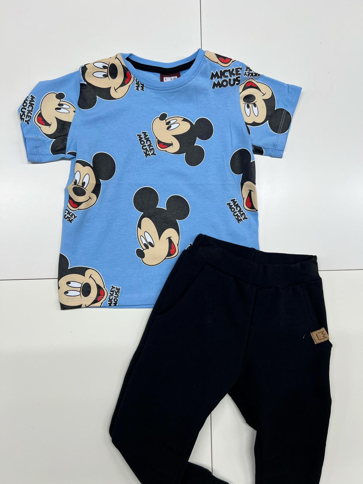 Chlapčenské tričko MICKEY, modré (92-98, 98-104,104-110,110-116)