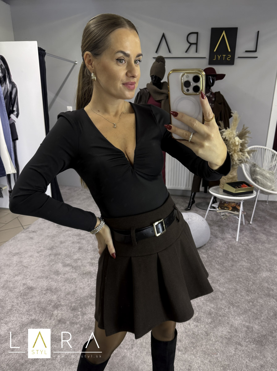 Elastické body, čierne 