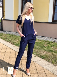 Elegantný overal, modrý